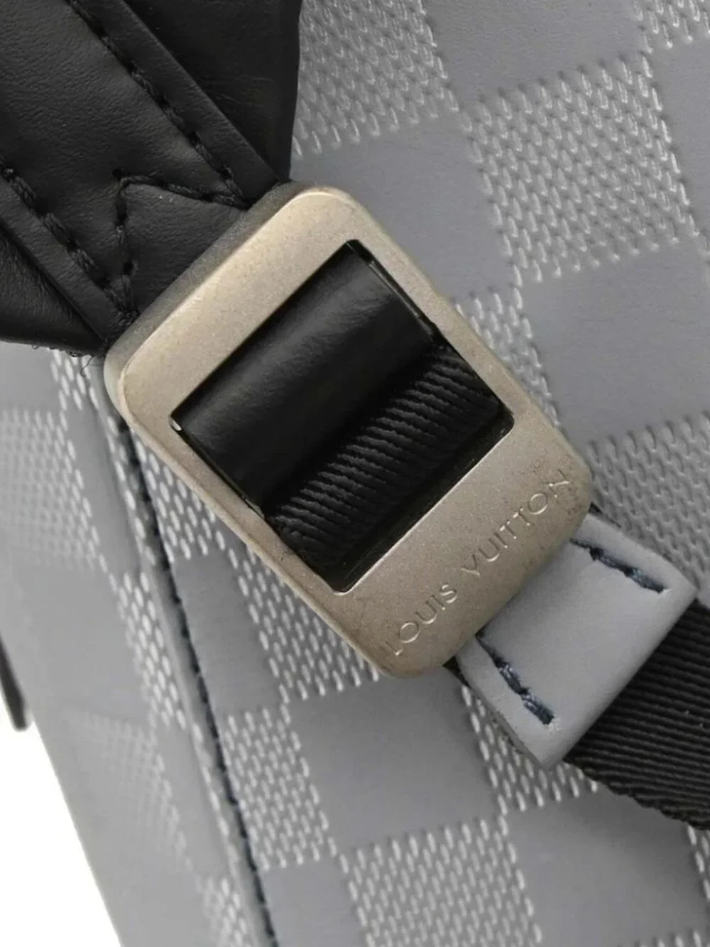 Louis Vuitton Silver Damier Infini Backpack